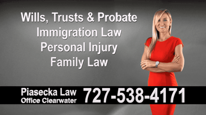Indian Shores Wills, Trusts, Probate, Immigration, Lawyer, Attorney, Polish, Accidents, Personal Injury, Divorce, Family Law, Agnieszka Piasecka