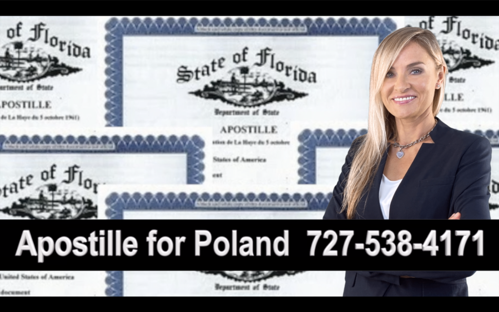 Polk County Apostille, Notary, Polish, Polski, Notariusz, Pełnomocnictwo, Power of Attorney, Agnieszka Piasecka, Aga Piasecka