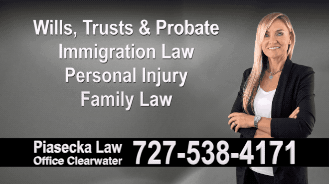 Sand Key Wills, Trusts, Probate, Immigration, Lawyer, Attorney, Polish, Accidents, Personal Injury, Divorce, Family Law, Agnieszka Piasecka